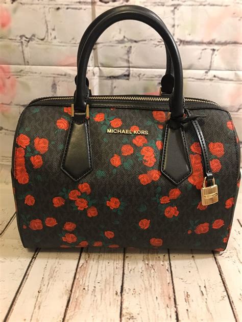 michael kors rucksack mk logo floral|michael kors usa.